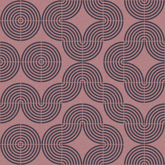 Abstract Geometric Pattern generative computational art illustration