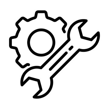 Setting vector line Icon-  Modern style high quality vector illustration.