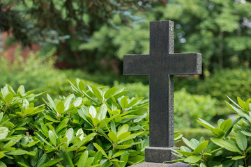 Friedhof, Grabstein, Statue