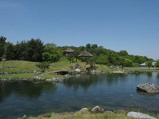 Fototapeta na wymiar Rakusanen in Kanra Town, Kanra District, Gunma Prefecture