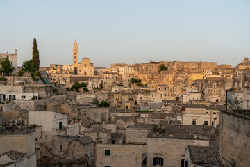 Fototapeta premium ville de Matera en Italie