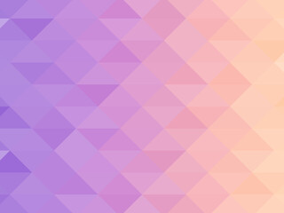 Abstract geometric background. Triangular pixelation. Mosaic, pink gradient.