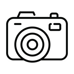 camera vector line Icon-  Modern style high quality vector illustration.