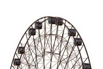 Looping of a Rollercoaster in Bright Colors