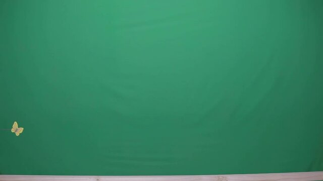 finger puppets on chroma background