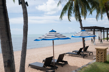 beach umbrella, relax time, holiday with family