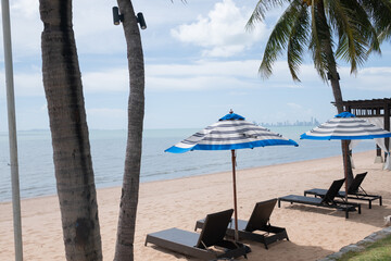 beach umbrella, relax time, holiday with family