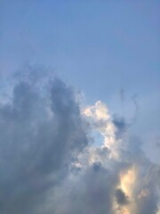 photo of sky and cloudy in the afternoon