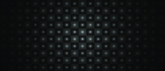 Dark black geometric grid pattern background. Modern dark abstract vector texture.