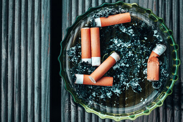 Cigarettes smoke addiction