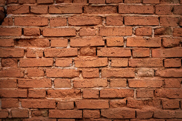 background red brick wall