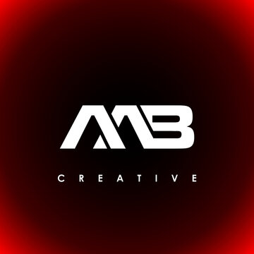 AAB Letter Initial Logo Design Template Vector Illustration