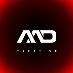 AAD Letter Initial Logo Design Template Vector Illustration