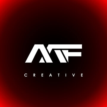 AAF Letter Initial Logo Design Template Vector Illustration