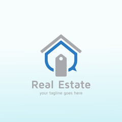 Real estate offers for investors and tenants logo letter Q
