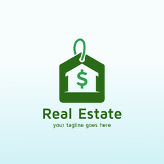 logo for real estate acquisition company dollar icon