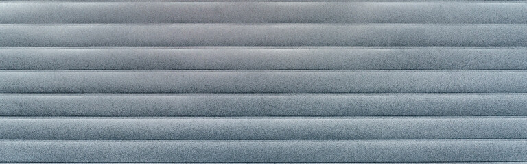 Mold and mildew on siding. Surface old gray molded board as a texture closeup. Lining. Clapboard background. Banner