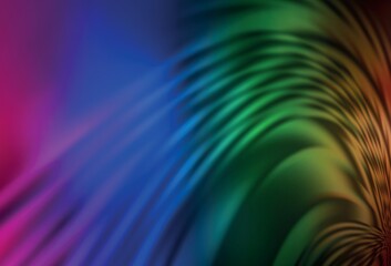 Dark Multicolor vector abstract layout.