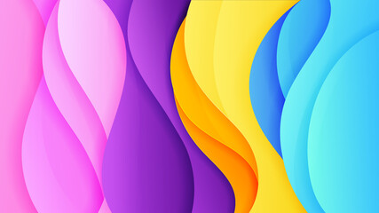 Premium vector abstract background with gradient soft color and dynamic shadow. Vector background for wallpaper. Eps 10	