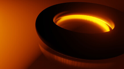 Dark Orange Torus