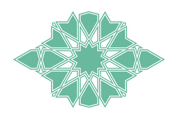 Islamic traditional rosette