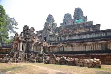 Fototapeta premium View of Ta Keo temple, Cambodia