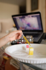 person preparing food