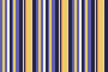 Behang Stripes vector seamless pattern. Striped background of colorful lines. Print for interior design, fabric. © SolaruS