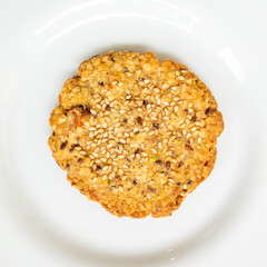 Multigrain Cookie - Isolated in white background