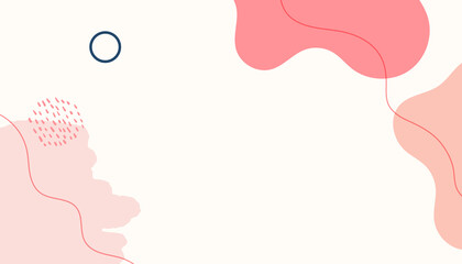 Abstract art background vector. Luxury minimal style wallpaper with golden line art flower and botanical leaves, Organic shapes, Watercolor. Vector background for banner, poster, Web and packaging.
