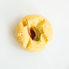 Nankhattai Cookie in White background