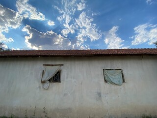 old house in the desert