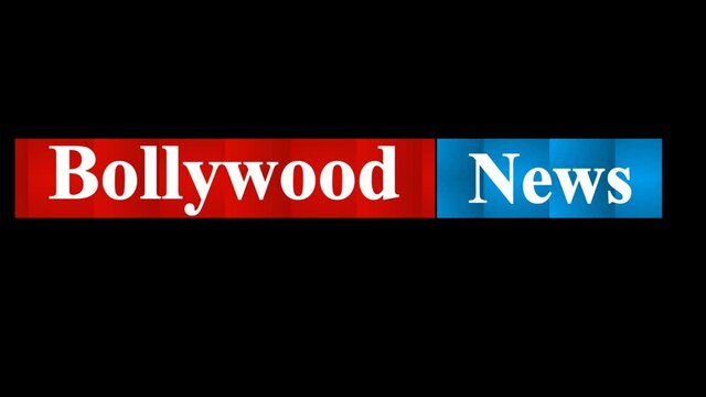 Trendy Bollywood News Lower Third In Corporate Colors High Resolution.