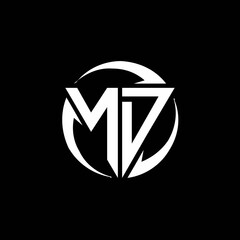 ND logo monogram design template