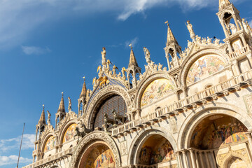 cathedral San Marco at St Marks square in Venice, Italy