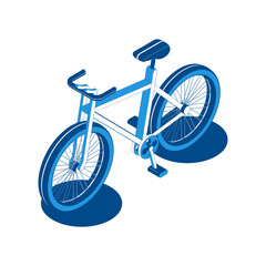 Isometric Bicycle Icon