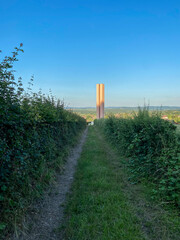 Monument à l'Emeraude à Corbigny, Bourgogne