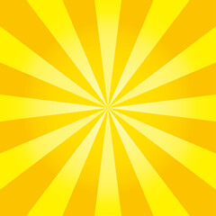 vector illustration of yellow and orange flash with gradation,square format