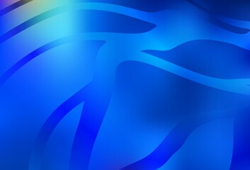 Light BLUE vector glossy abstract layout.