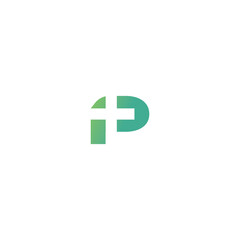 p letter health hospital logo design