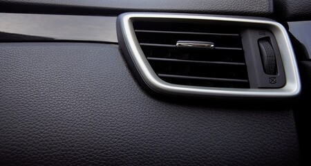 Obraz na płótnie Canvas Car air conditioning detail
