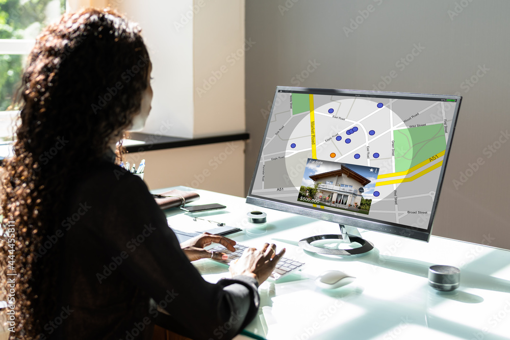 Poster gps location map search