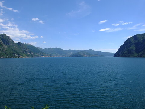 Montisola, Lago d'Iseo,Brescia, Lombardia, Italia