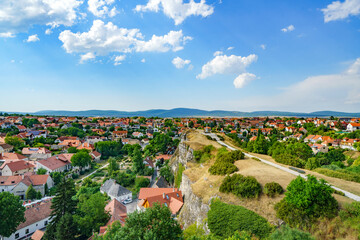 Fototapeta na wymiar Veszprem city in Hungary