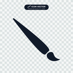 brush icon symbol template for graphic and web design collection logo vector illustration