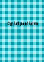 Blue Cage Background Pattern | Illustration of an background with squares