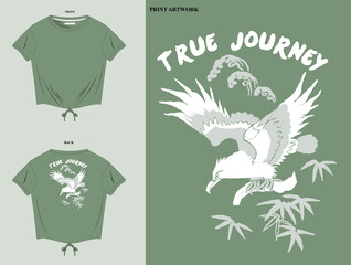 women's top style, graphic print design, embroidery design, graphic girl's top, true journey of bird