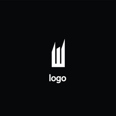 Fototapeta na wymiar Letter W logo design vector. simple monogram icon