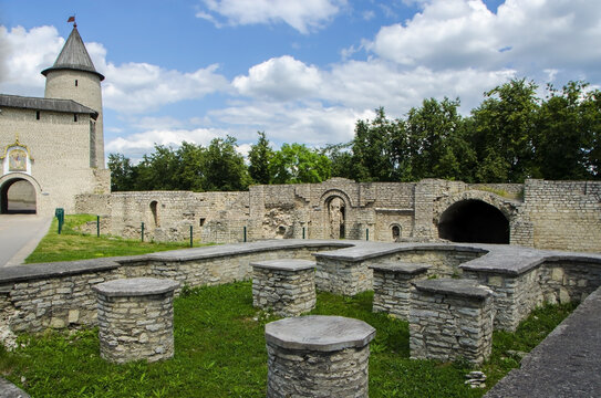 Dovmontov is a city on the territory of the Pskov Kremlin, Pskov, Russia