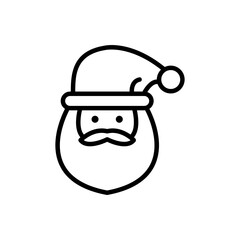 Santa claus icon